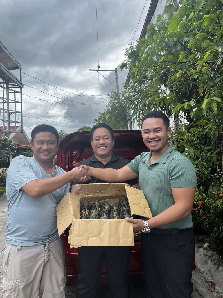 Bigbyte Aqua Ventures delivering premium mud crabs in Davao.