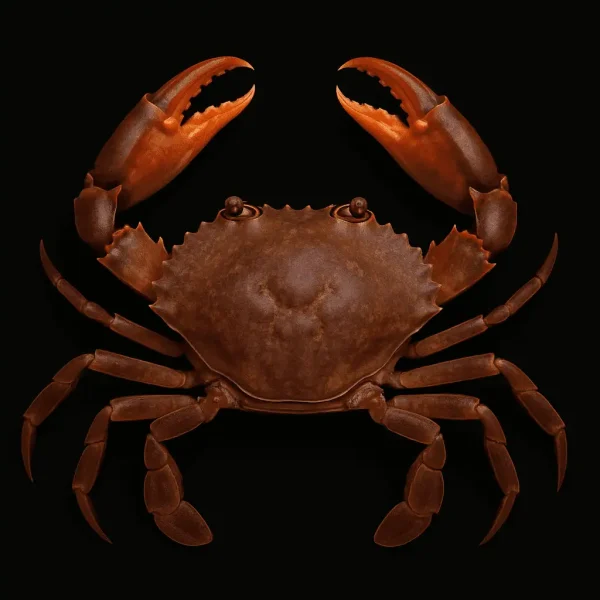 Scylla tranquebarica another common mud crab species. Vertical Crab Farming