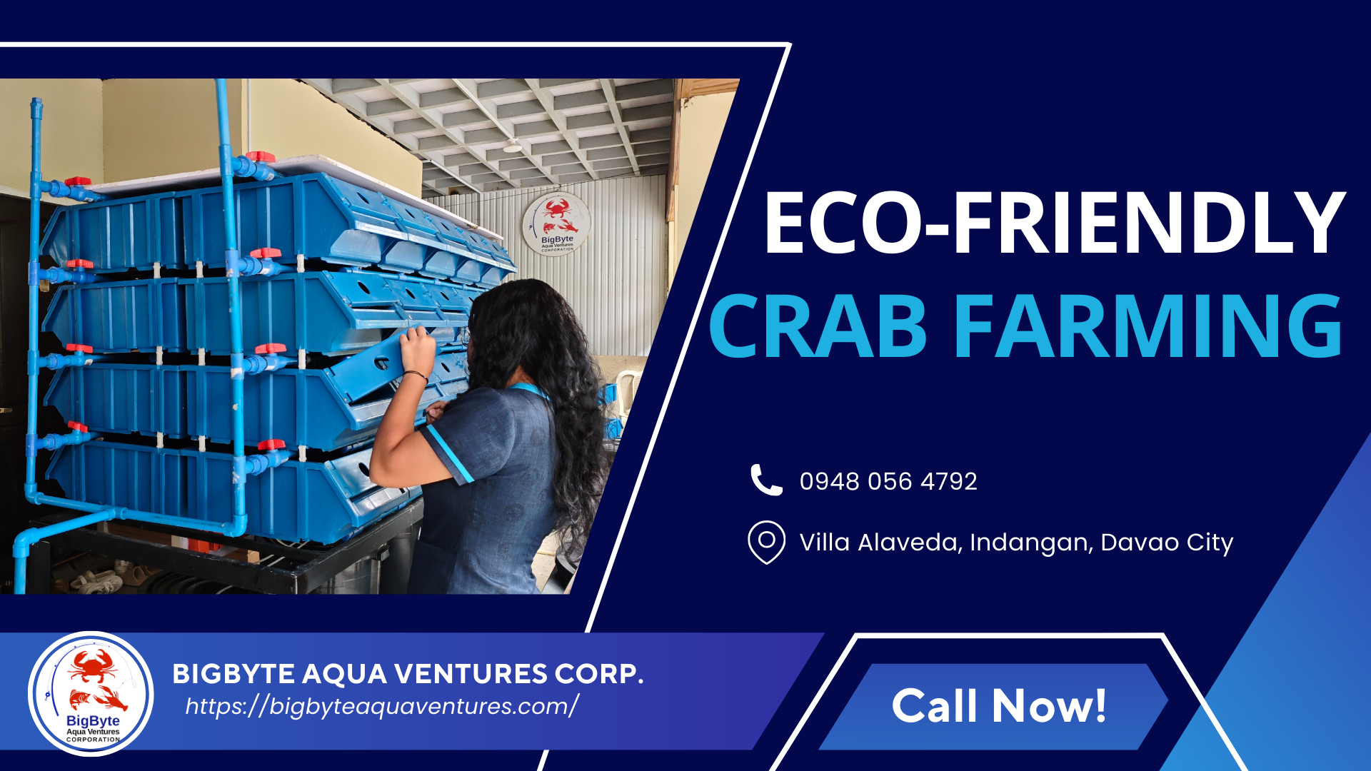 Eco-Friendly Crab Farming