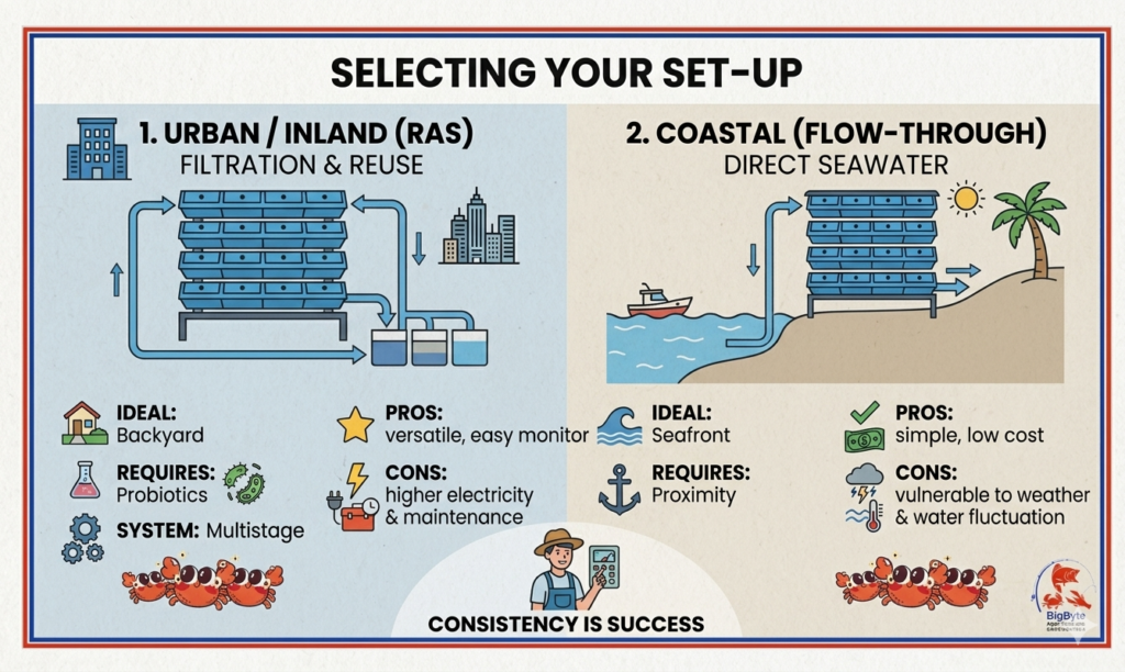 RAS vs. Flow-Through Systems