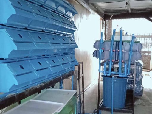 Vertical Crab Farming Set Up