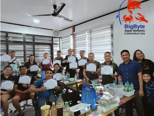 Group of People Holding Certificates During a Team Building Event