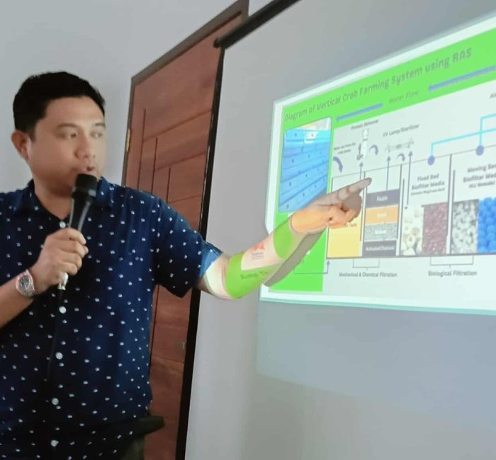 Explaining the Vertical Crab Farming System with RAS Explaining the Vertical Crab Farming System with RAS